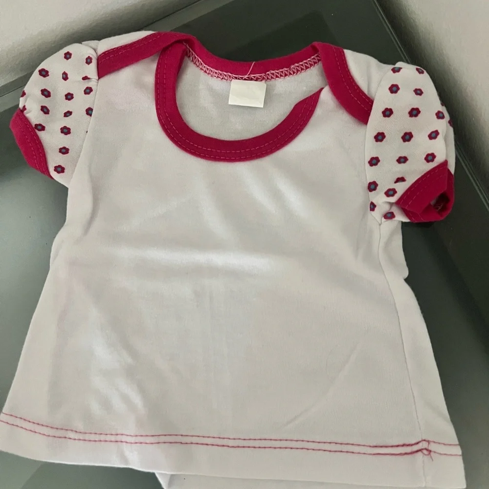 Polka Dot and Striped Baby Outfit Set